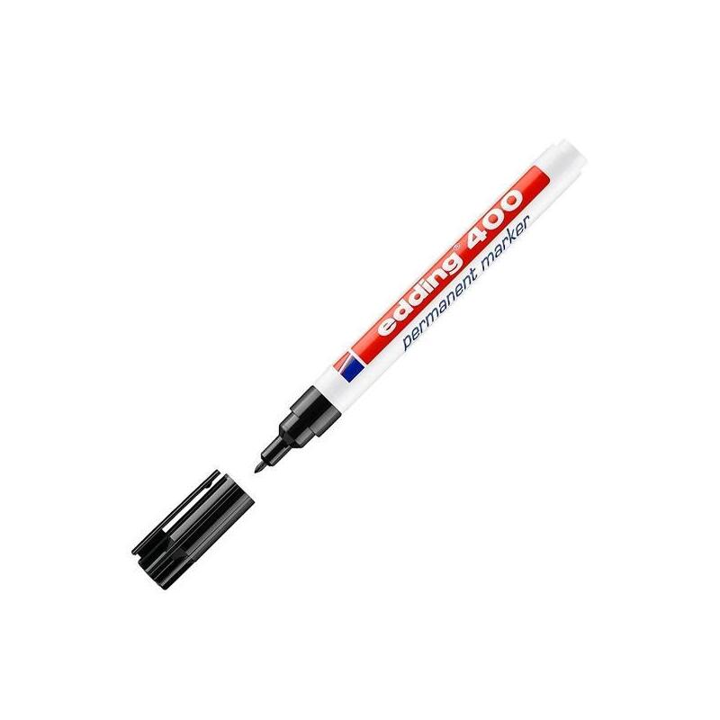 Pack De 10 Unidades Edding Marcador Permanente 400 Negro