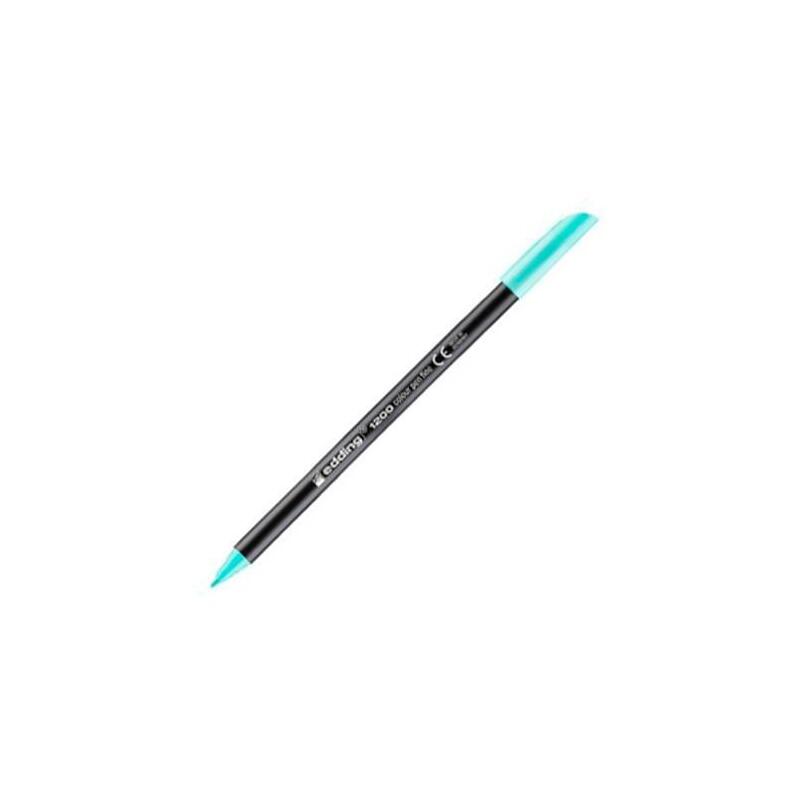 Pack De 10 Unidades Edding Rotulador Punta De Fibra 1200 Pastel Menta Dulce