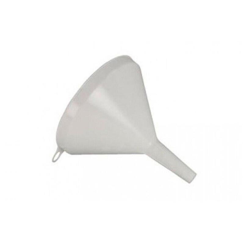 Pack De 10 Unidades - Embudo De Plástico Con Pico Rígido Ø80 Mm