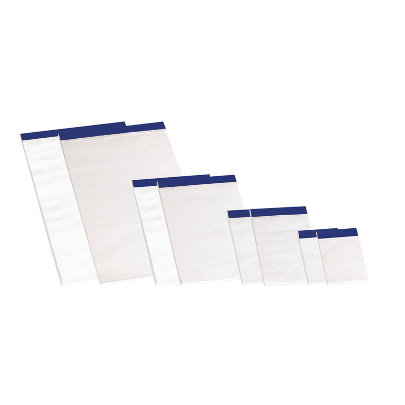 Pack De 10 Unidades Enri A6 Sin Tapa Bloc De Notas Grapado - Tamaño Compacto - 80 Hojas Lisas - Ideal Para Llevar A