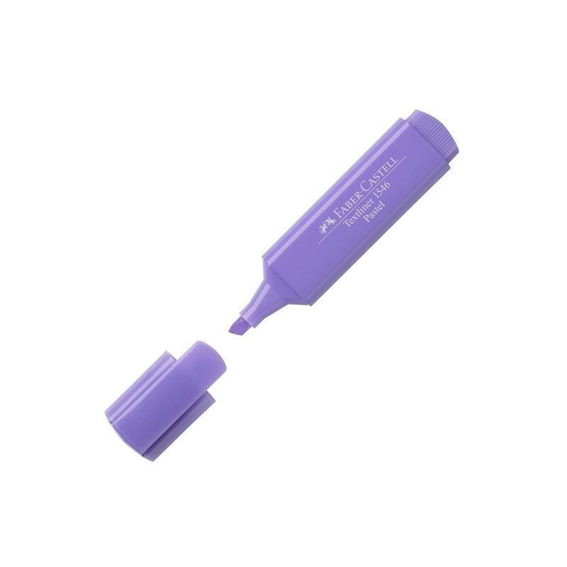 Pack De 10 Unidades Faber - Castell Marcador Textliner 1546 Pastel Lila