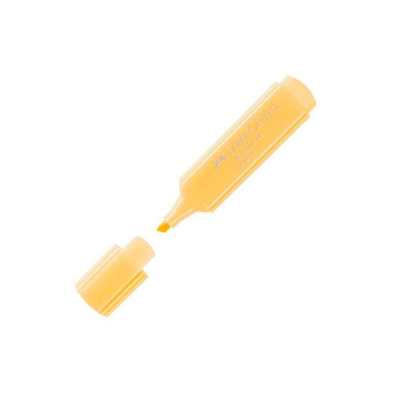 Pack De 10 Unidades Faber - Castell Marcador Textliner 1546 Pastel Vainilla