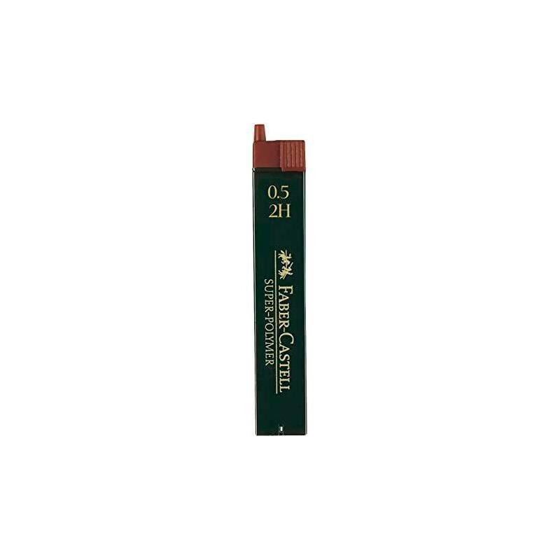 Pack De 10 Unidades Faber Castell Minas Super-Polymer 0,5mm 2h Estuche 12 Ud Blister
