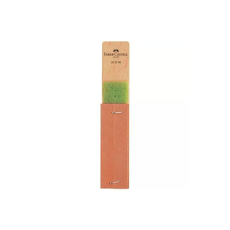 Pack De 10 Unidades Faber Castell Rasqueta Con Tiras De Papel De Lija Fina Y Gruesa