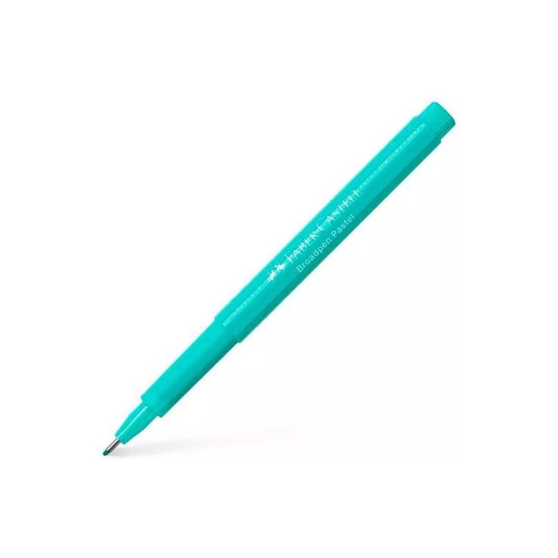 Pack De 10 Unidades Faber Castell Rotulador Broadpen Document Turquesa Pastel