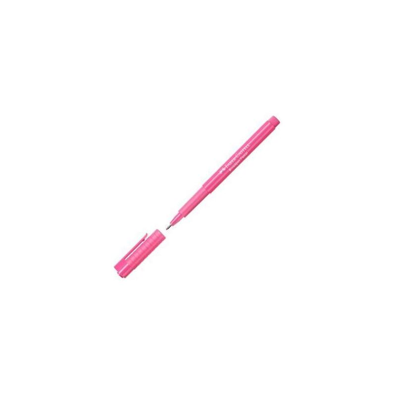 Pack De 10 Unidades Faber Castell Rotulador Permanente Broadpen 1554 Rosa Púrpura Pastel