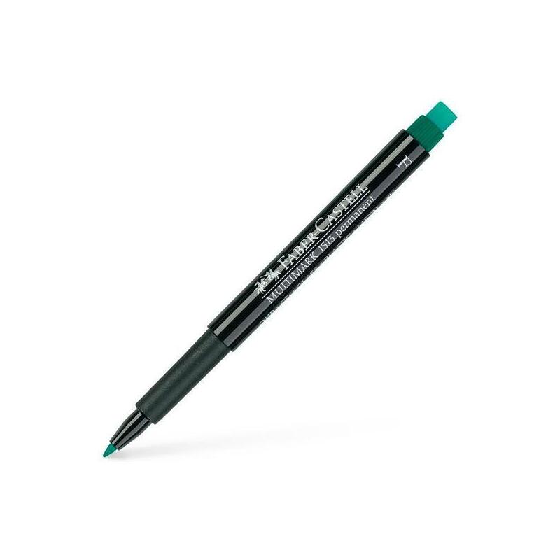 Pack De 10 Unidades Faber - Castell Rotulador Permanente Multimark 1513 F Verde