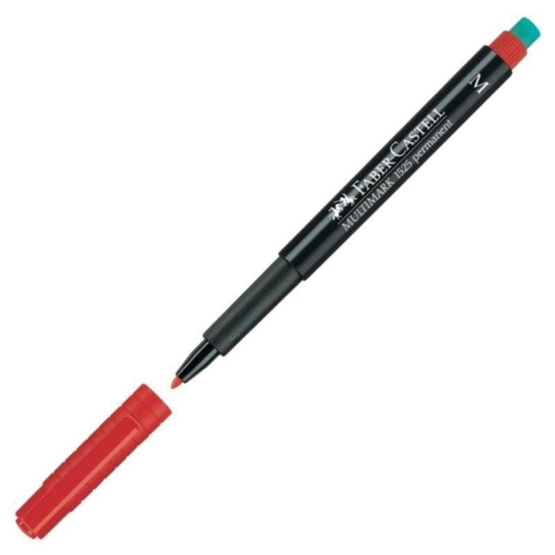 Pack De 10 Unidades Faber - Castell Rotulador Permanente Multimark 1525 M Rojo