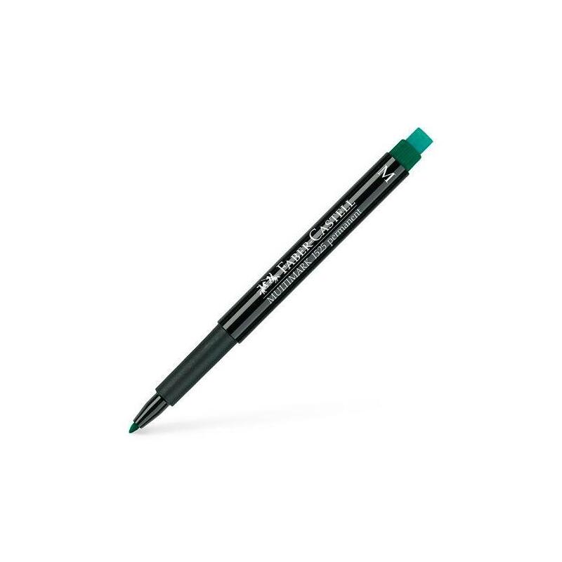 Pack De 10 Unidades Faber - Castell Rotulador Permanente Multimark 1525 M Verde