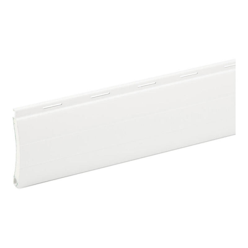 Pack De 10 Unidades - Lama Aluminio Curva 39,5mm Tira De 2m Blanca Cambesa