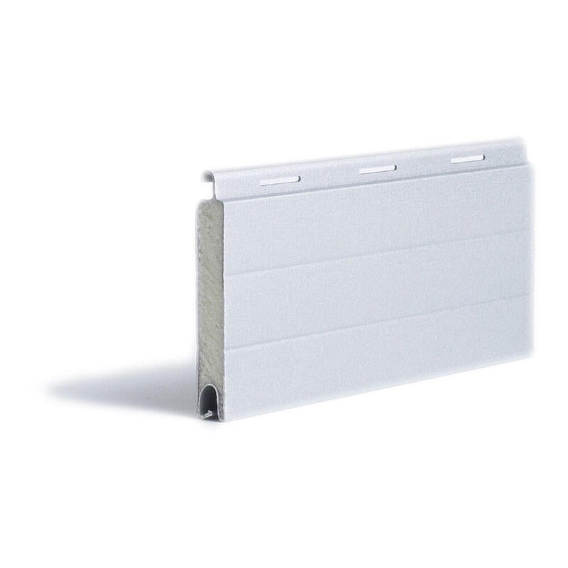 Pack De 10 Unidades - Lama Aluminio Recta 45mm Tira De 2m Blanca Cambesa
