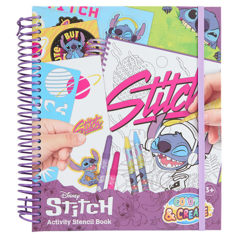 Pack De 10 Unidades - Libro Dibujo Y Actividades Stitch Disney