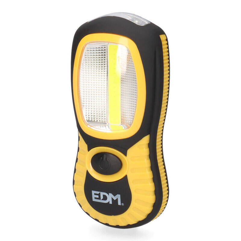 Pack De 10 Unidades - Linterna Led Xl.Doble Función Con Gancho E Iman (Pilas Incluidas)