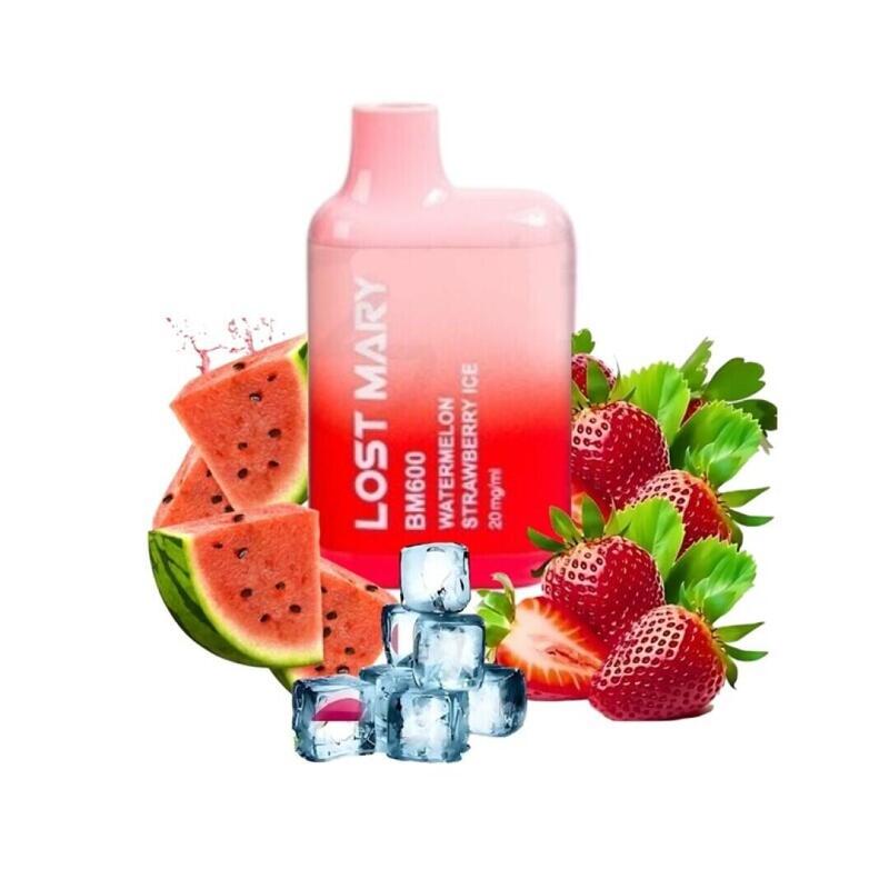 Pack De 10 Unidades Lost Mary Bm600 2% Watermelon Strawberry Ice