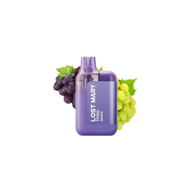 Pack De 10 Unidades Lost Mary Tp800 2% Grape