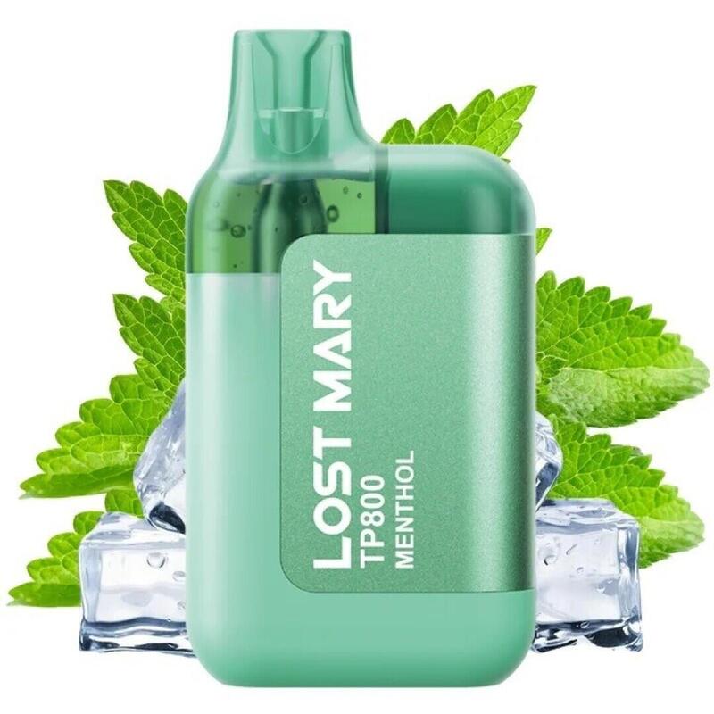 Pack De 10 Unidades Lost Mary Tp800 2% Menthol