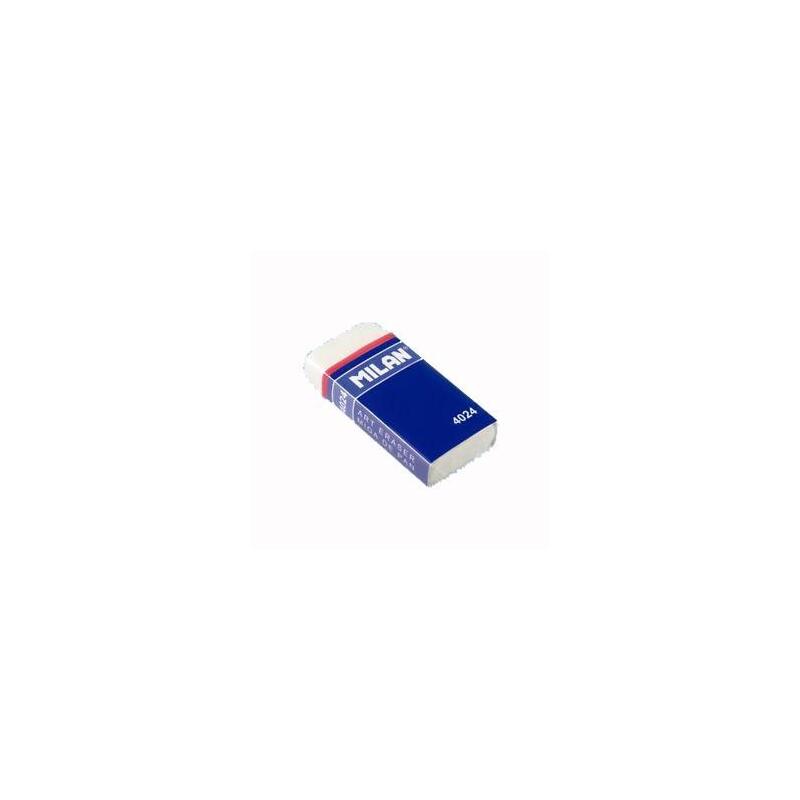 Pack De 10 Unidades Milan Goma 4024 Miga De Pan Flexible - Oficina - Con Funda De Carton Y Film Individual