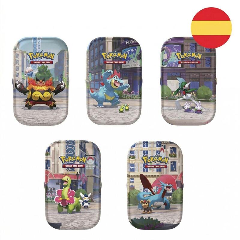 Pack De 10 Unidades - Mini Lata Juego Cartas Summer Ex Pokemon Español Surtido