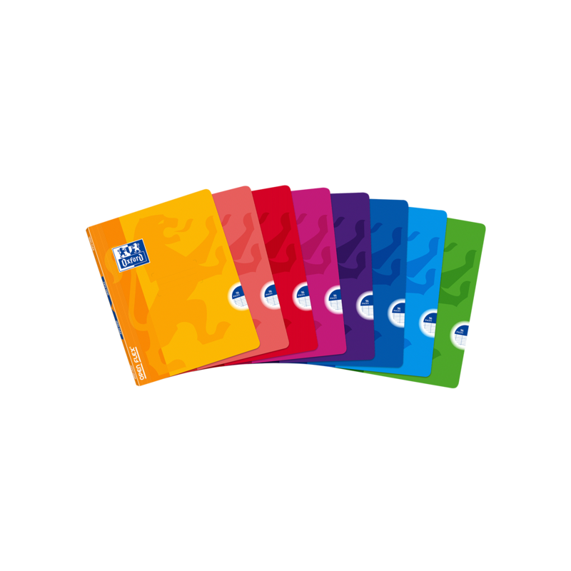 Pack De 10 Unidades Oxford School Classic Openflex A5+ Libreta Grapada - Tapa De Plastico Resistente - 1 Linea Con