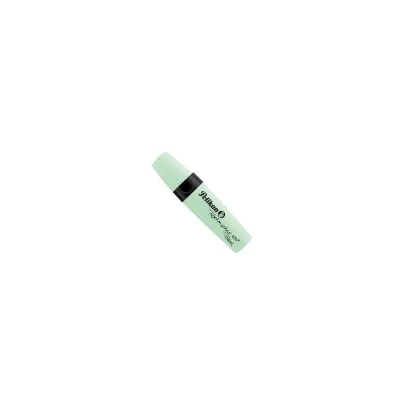 Pack De 10 Unidades Pelikan Textmarker 490 Marcador Fluorescente - Ergonomico - Base De Agua - Punta Biselada Con 3