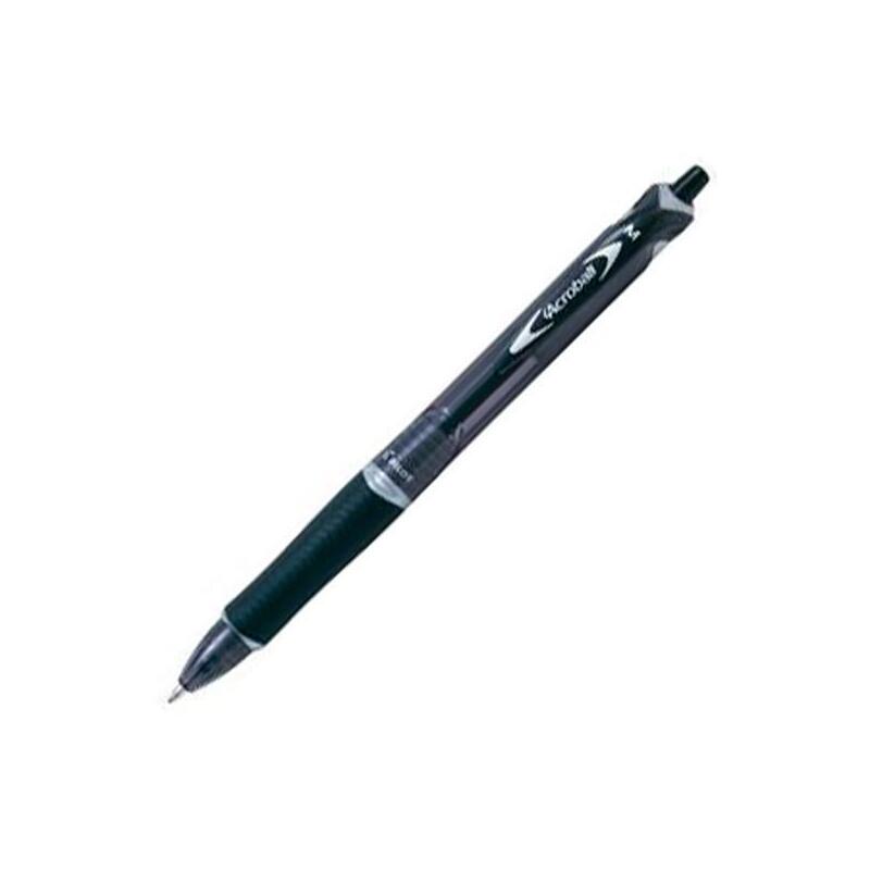 Pack De 10 Unidades Pilot Boligrafo Acroball Medio Negro