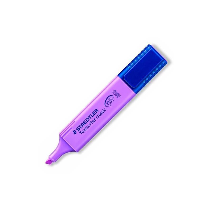 Pack De 10 Unidades Staedtler Marcador Fluorescente Textsurfer Classic Lila
