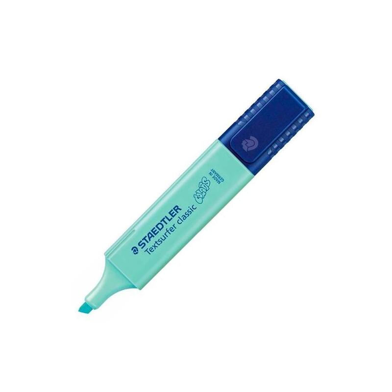 Pack De 10 Unidades Staedtler Marcador Fluorescente Textsurfer Classic Pastel Azul
