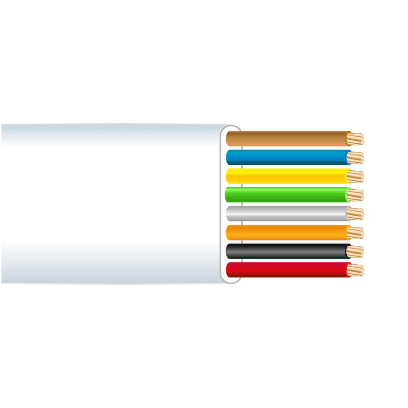 Pack De 100 Unidades - Cable Telefonico 8 Vias Blanco Cat.3 Euro/M