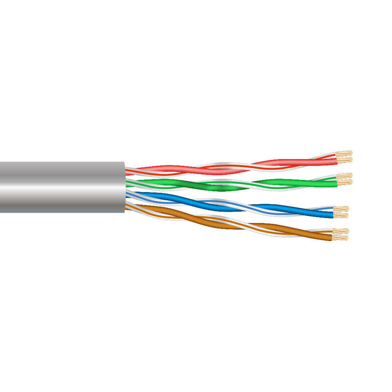 Pack De 100 Unidades - Cable Utp Flexible Categoria 6 N° Pares 4 - Euro/M
