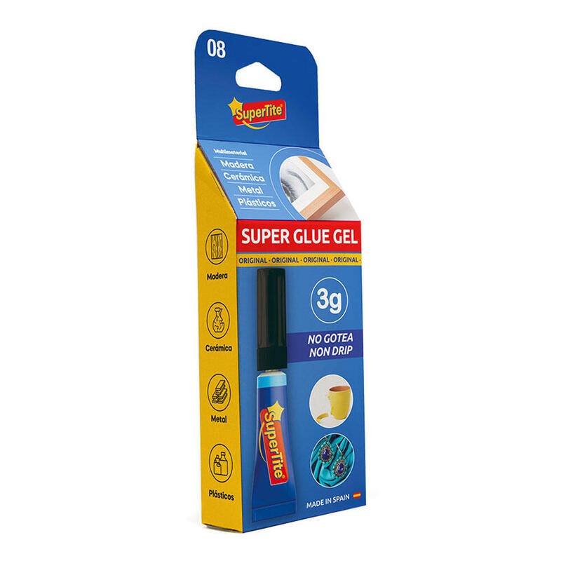 Pack De 12 Unidades - Adhesivo Instantaneo Gel Blister 3 G