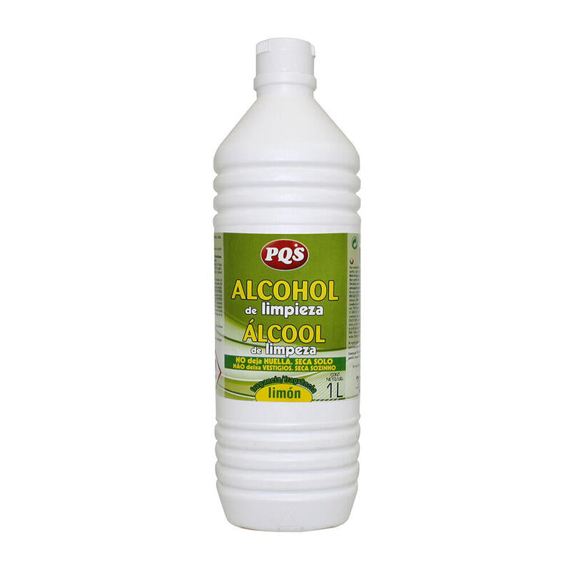 Pack De 12 Unidades - Alcohol Al Limon Botella 1l Pqs