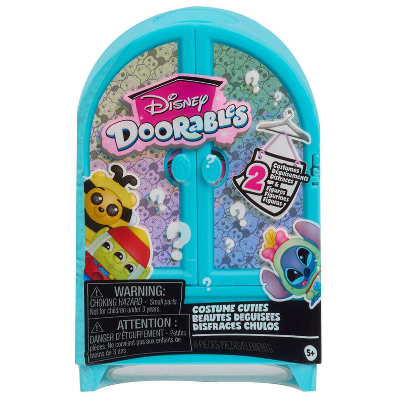 Pack De 12 Unidades - Armario Sorpresa 2 Figuras Disfraces Disney Doorables Surtido