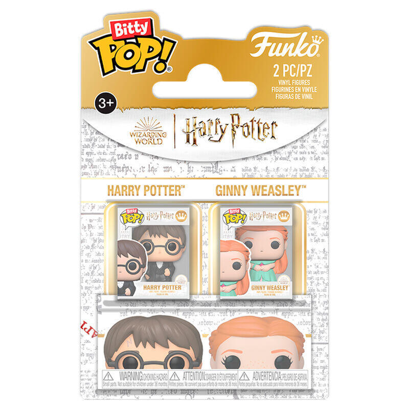 Pack De 12 Unidades - Blister 2 Bitty Pop! Harry Potter Harry & Ginny