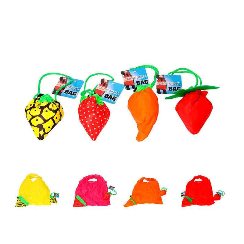 Pack De 12 Unidades - Bolsa De Compras Plegable Surtido 4