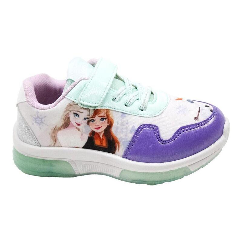 Pack De 12 Unidades - Deportivas Frozen Disney Luces