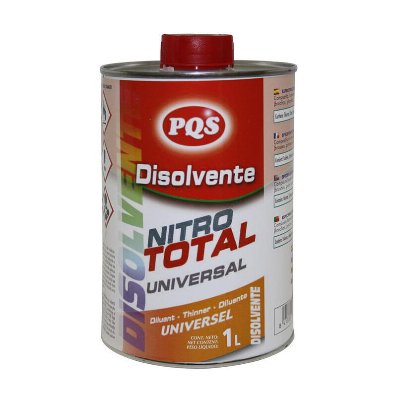 Pack De 12 Unidades - Disolvente Nitro Total Lata 1l Pqs