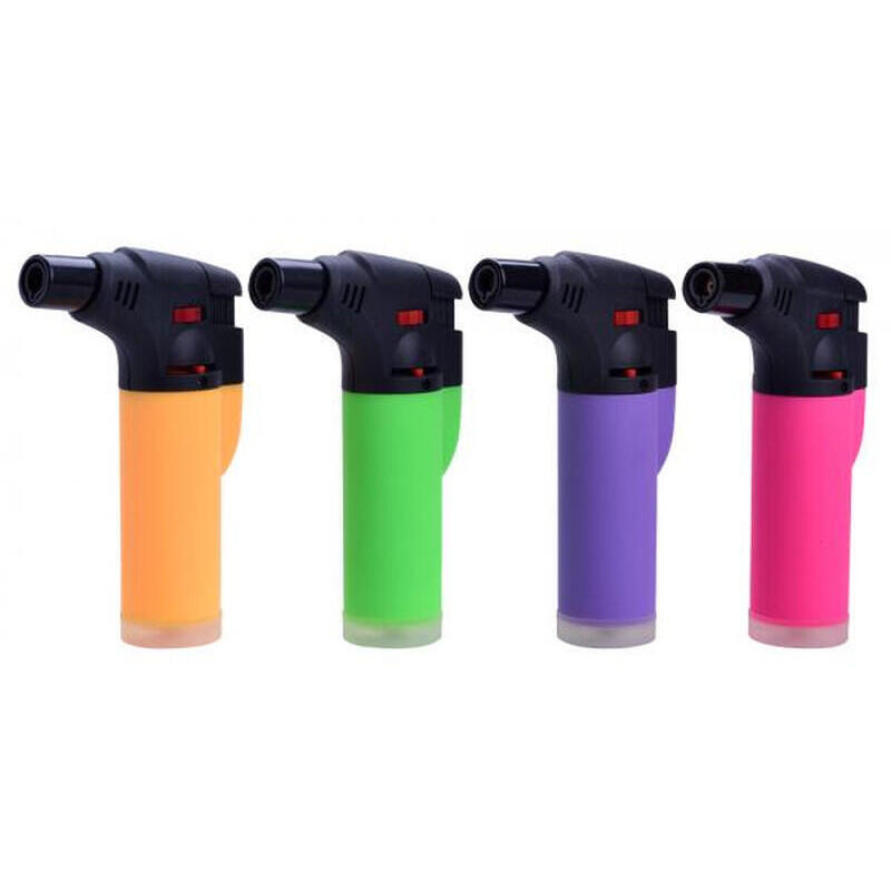 Pack De 12 Unidades - Encendedor Antorcha Colores Surtidos Recargable Euro/U
