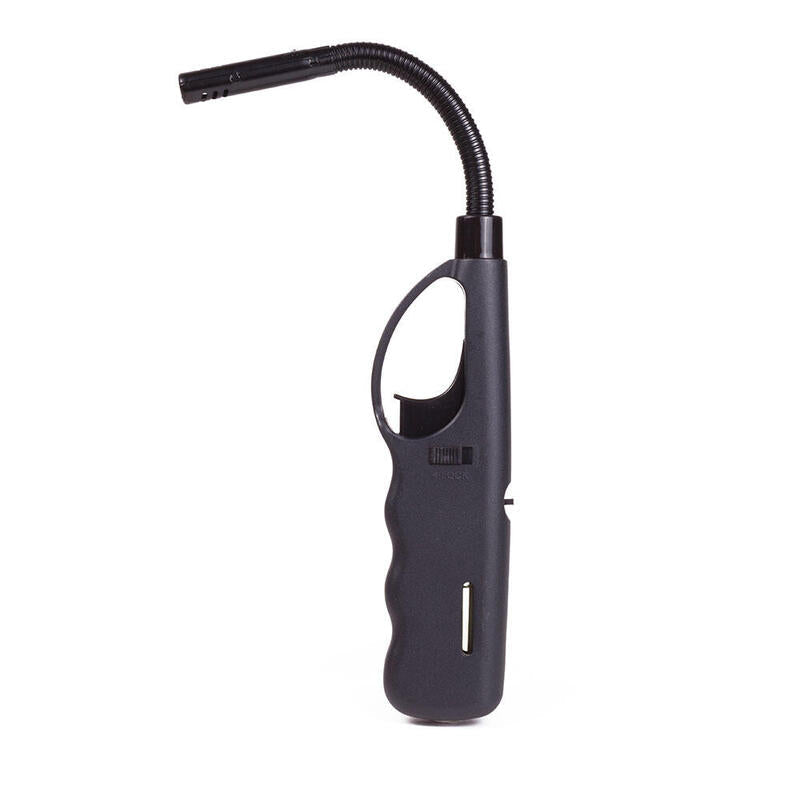 Pack De 12 Unidades - Encendedor De Cuello Negro Flexible 27,5x5x2cm Recargable (Especial Barbacoa) Euro/U Colores / Modelos Surtidos