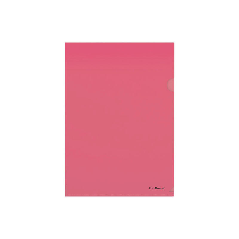 Pack De 12 Unidades Erichkrause Dossiers Uñero Fizzy Classic - A4 Semitransparente - Color Rojo