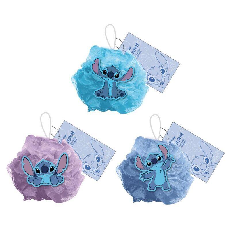 Pack De 12 Unidades - Esponja Ducha Stitch Disney Surtido