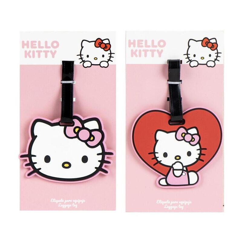 Pack De 12 Unidades - Etiqueta Viaje Hello Kitty