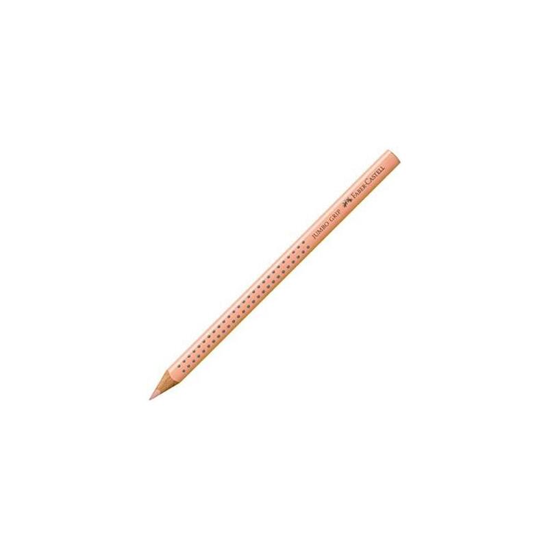 Pack De 12 Unidades Faber Castell Lápices De Colores Jumbo Grip Carne Claro
