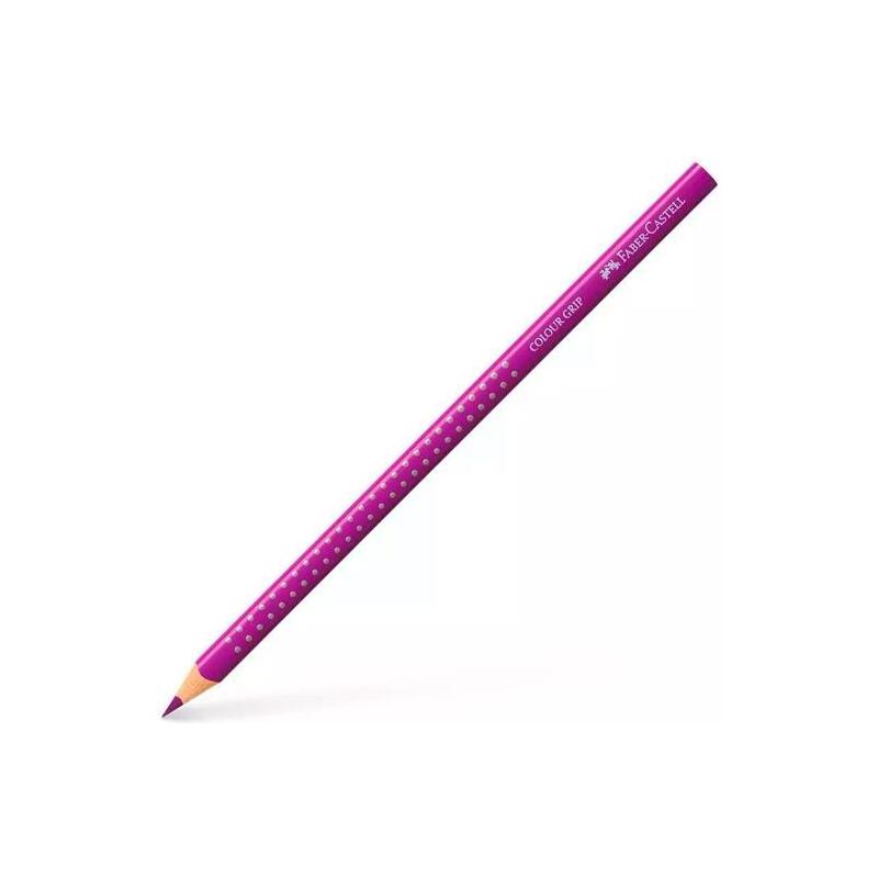 Pack De 12 Unidades Faber Castell Lápiz De Color Acuarelable Colour Grip Carmesí