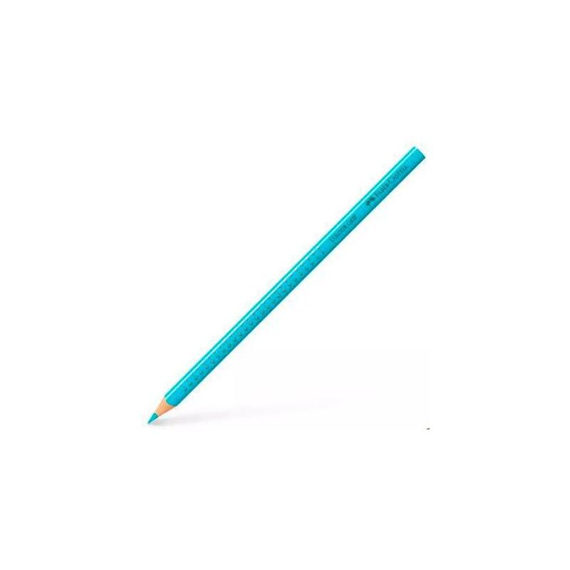 Pack De 12 Unidades Faber Castell Lápiz De Color Acuarelable Colour Grip Turquesa Cobalto Claro