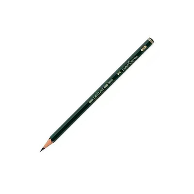 Pack De 12 Unidades Faber - Castell Lápiz De Grafito Ecolapiz 9000-6b