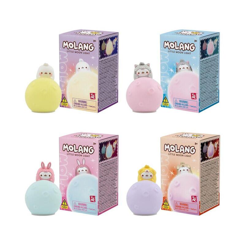 Pack De 12 Unidades - Figura Little Moon Light Molang 7cm Surtido