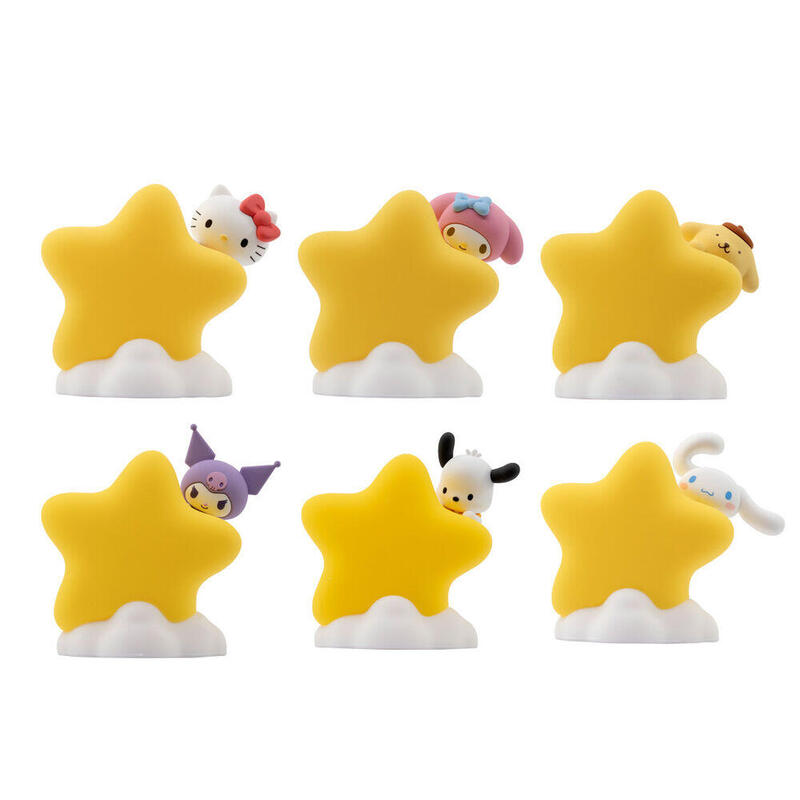 Pack De 12 Unidades - Figura Luz Estrella Hello Kitty And Friends Surtido