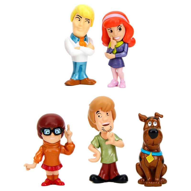 Pack De 12 Unidades - Figura Metalfigs Scooby-Doo 7cm Surtido