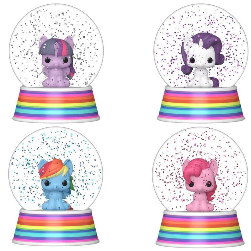 Pack De 12 Unidades - Figura Mystery Mini Bola De Nieve Mi Pequeño Pony Surtido