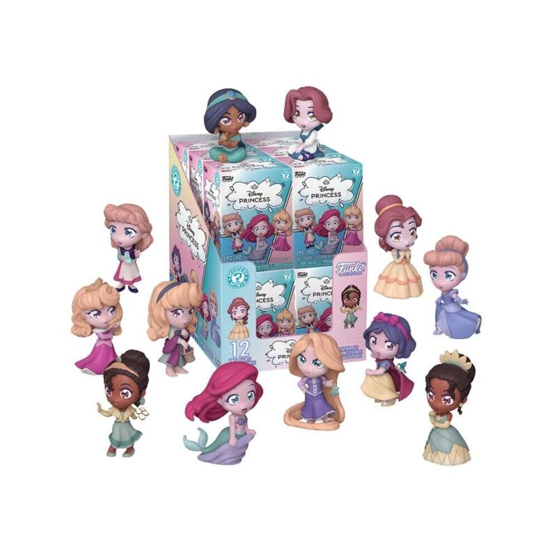 Pack De 12 Unidades - Figura Mystery Mini Disney Princess Manga Surtido
